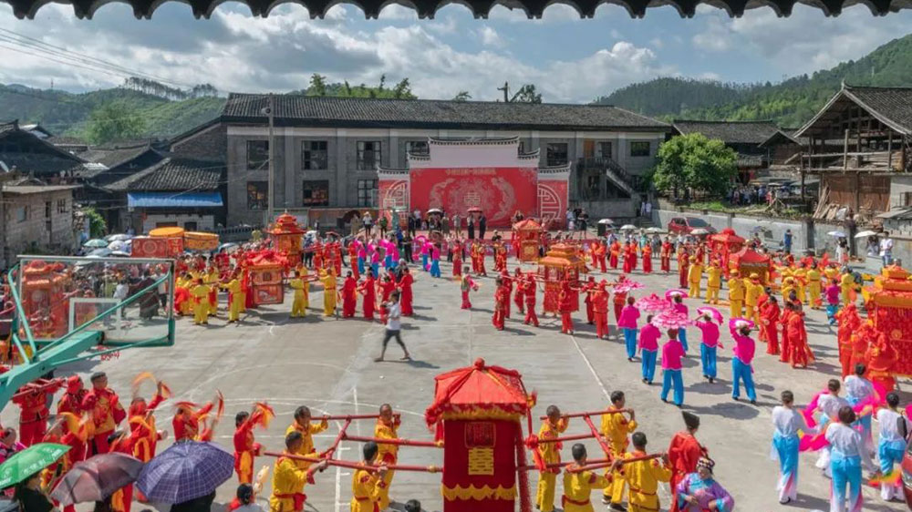 湖南：2023年高椅黑饭节暨民族民俗非遗文化旅游活动开幕，加快带动特色旅游产业发展！